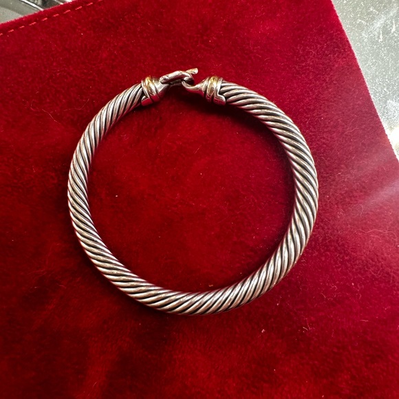 David Yurman Jewelry David Yurman Silver And Gold Bracelet Poshmark